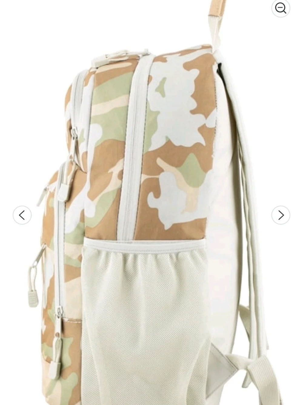 Camouflage Utility Backpack - Tan Green Camo